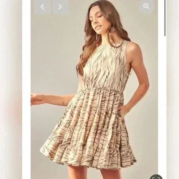 Talulah Zebra Dress - Picture 2 of 5